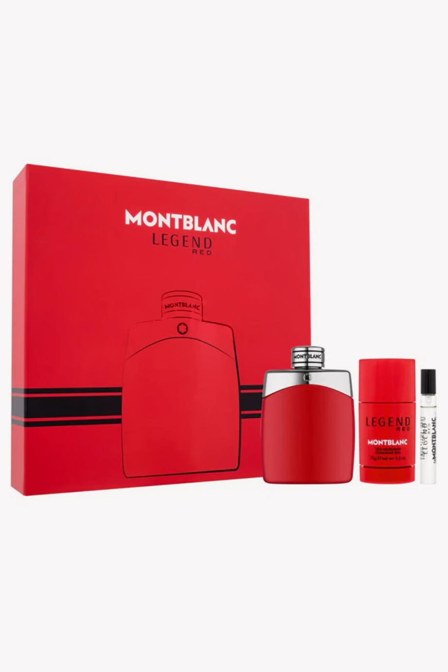 Picture of MONT BLANC LEGEND RED FOR MEN EAU DE PARFUM 100ML+DEO STICK 75G+7.5ML MINI SET