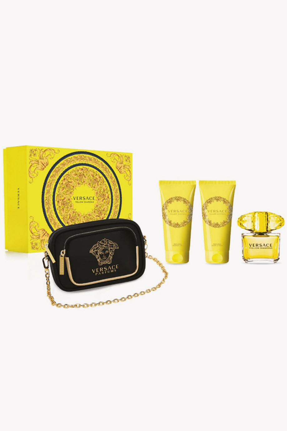 Picture of VERSACE YELLOW DIAMOND EDT 90 ML +B/L+S/G BAG